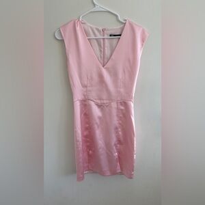 Pink Zara dress